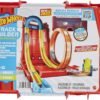 Hot Wheels Track Builder Unlimited Fuel Can Stunt Box, Track Build for Stunting and Storing Toy Cars, Build and Rebuild Track, Easy to Connect Racetrack, Toys for Ages 6 to 12, One Pack, HDX78