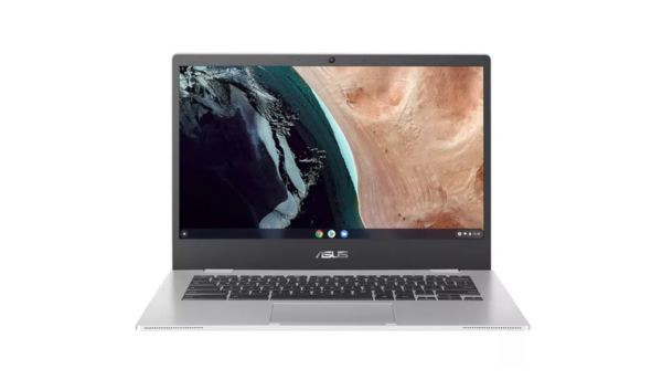 ASUS CX1 14" Chromebook - Intel® Celeron®, 64 GB eMMC, Silver