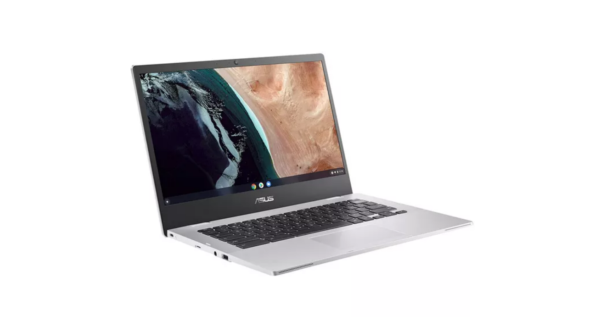 ASUS CX1 14" Chromebook - Intel® Celeron®, 64 GB eMMC, Silver - Image 2