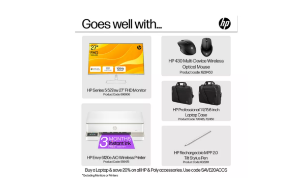 HP Pavilion x360 14-ek1511sa 14" 2 in 1 Laptop - Intel® Core™ i3, 256 GB SSD, Silver - Image 6